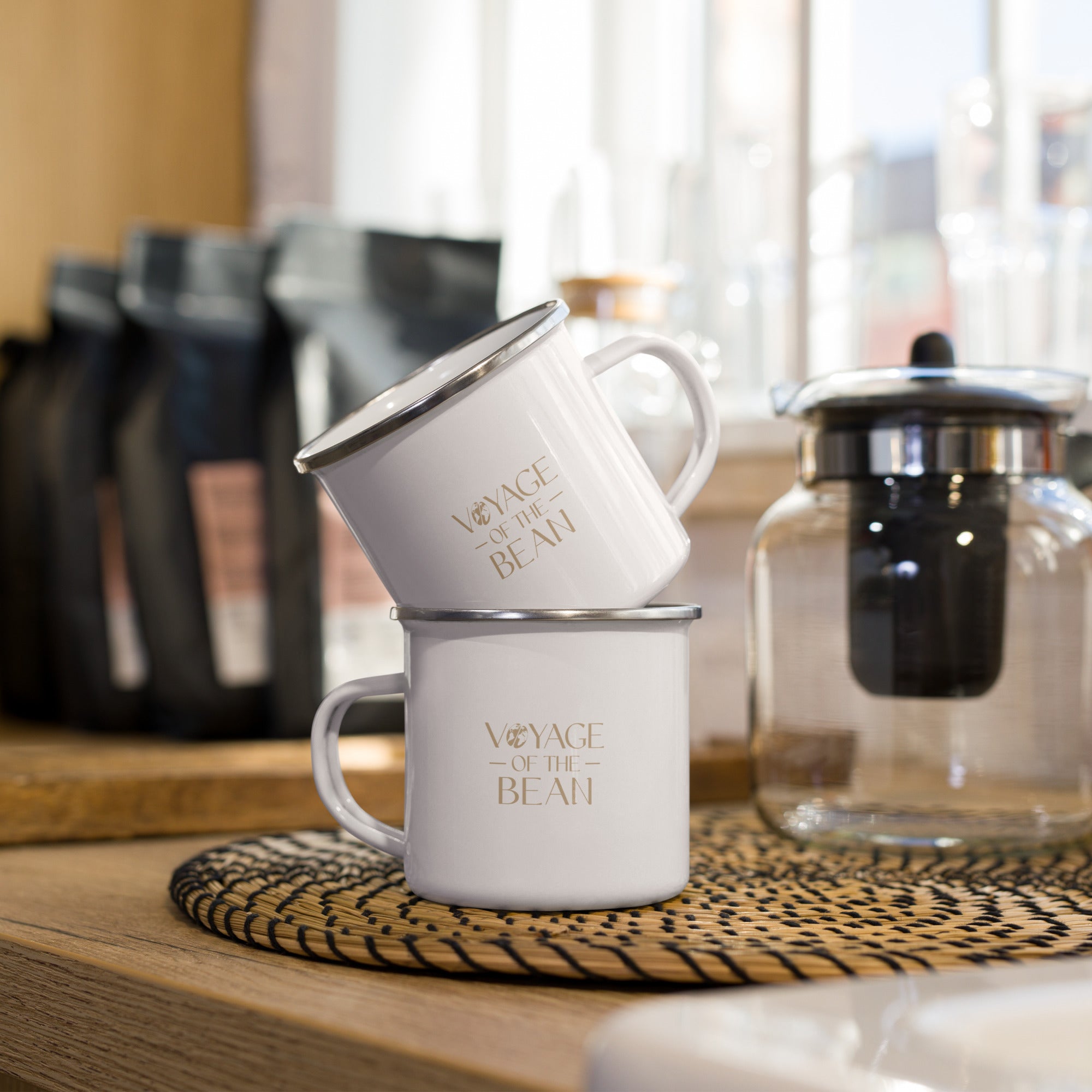 Enamel Mug - Voyage of the Bean
