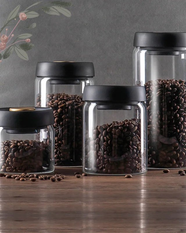 PARACITY Vacuum Sealed Tank Coffee Bean Glass Set - Voyage of the Bean