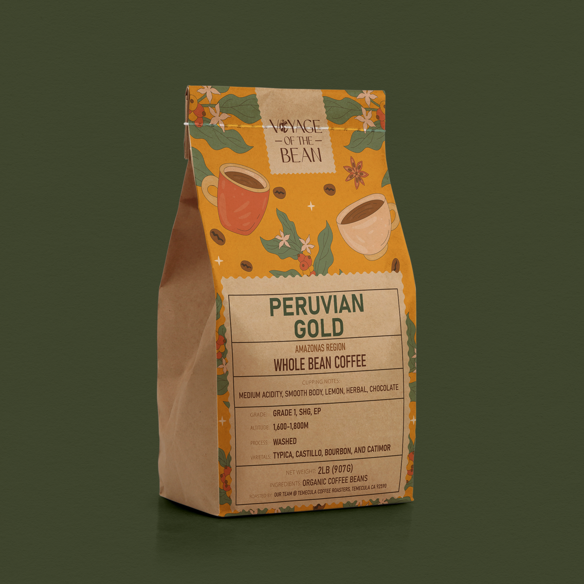 Peruvian Gold - Amazonas, Peru – Voyage of the Bean
