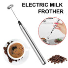 Handheld Electric Milk Frother & Mini Coffee Whisk - Voyage of the Bean