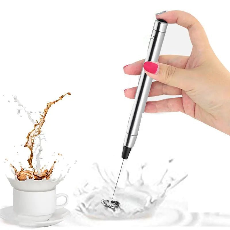 Handheld Electric Milk Frother & Mini Coffee Whisk - Voyage of the Bean