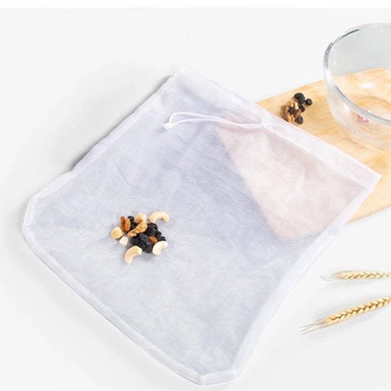 Organic Reusable Cold Coffee Brew Filters Bag Eco - Friendly Mesh Filter - Voyage of the Bean